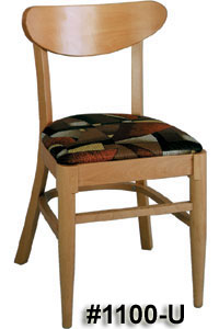 Moonback chair Upholstered #1100-U