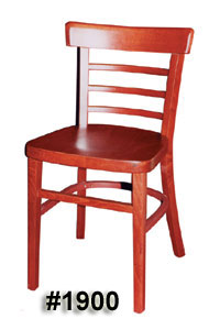 small ladderback chair #1900